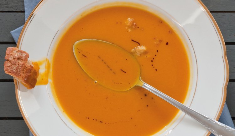 creme-de-abobora-com-pao